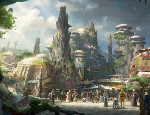 Disney Releases New Star Wars Land Drone Footage
